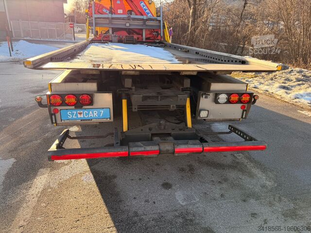Abschleppwagen - Schiebeplateau und Kran Mercedes-Benz Atego 1524