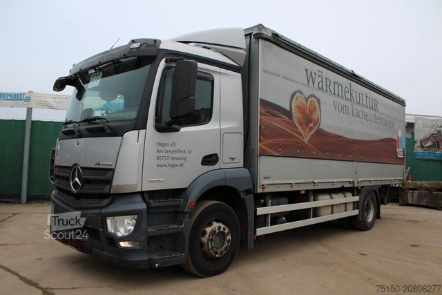 Camion plateau avec bâche MERCEDES-BENZ 1830 4x2 LL - Pritsche 7,05 m - Nr.: 770