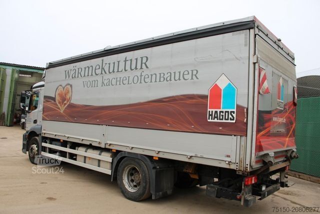 Camion plateau avec bâche MERCEDES-BENZ 1830 4x2 LL - Pritsche 7,05 m - Nr.: 770