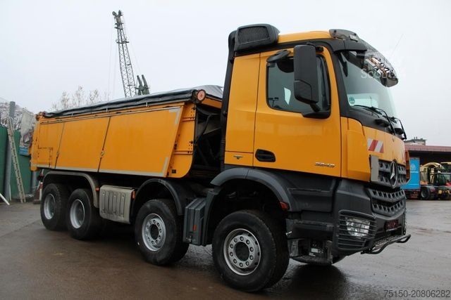 Camion per usi speciali MERCEDES-BENZ 3243 8x4 BB ABSCHIEBER FLIEGL THERMO Nr.: 622