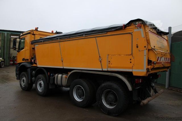 Camion à usage spécial MERCEDES-BENZ 3243 8x4 BB ABSCHIEBER FLIEGL THERMO Nr.: 622
