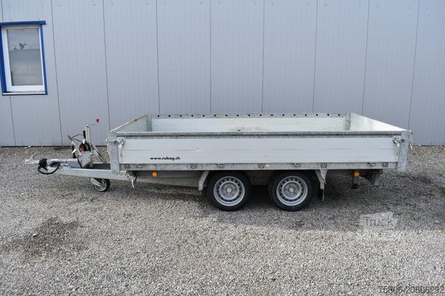 Remorque benne trilibérale  Rubag 35K-33-T1N Kippanhänger mit Rampen