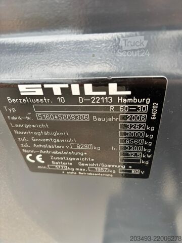 περονοφόρο ανυψωτικό STILL R60-30