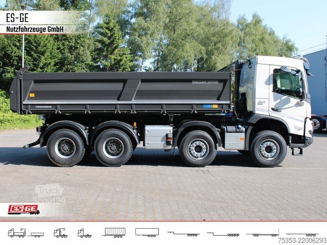 Tipvogn VOLVO Volvo FMX D13 8x4R mit Meiller Kipper