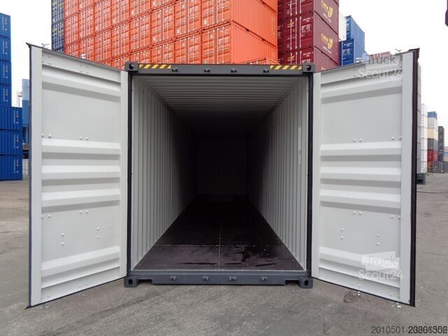  40 Fuß High Cube Container NEU RAL7016 SEECONTAINER SEABOX KONTENER Kontainer