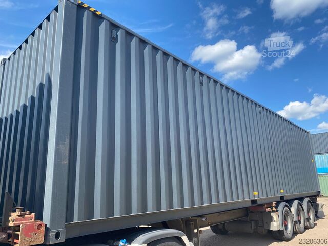  40 Fuß High Cube Container NEU RAL7016 SEECONTAINER SEABOX KONTENER Kontainer