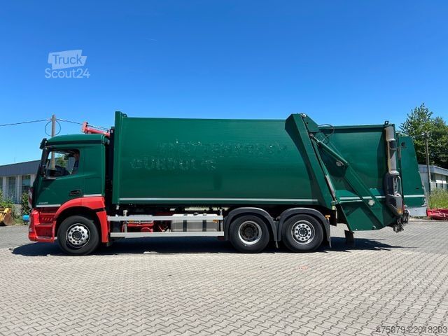 Müllwagen MERCEDES-BENZ Antos 2533 / Faun VarioPress 527 + Schüttung