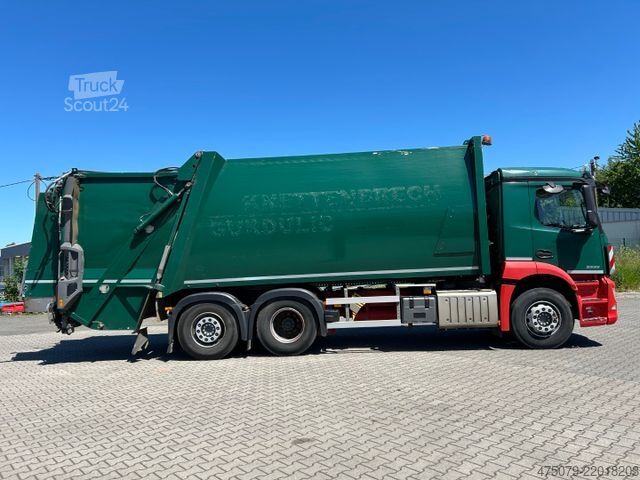 Müllwagen MERCEDES-BENZ Antos 2533 / Faun VarioPress 527 + Schüttung