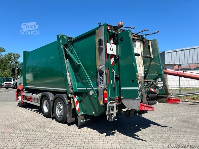 Müllwagen MERCEDES-BENZ Antos 2533 / Faun VarioPress 527 + Schüttung