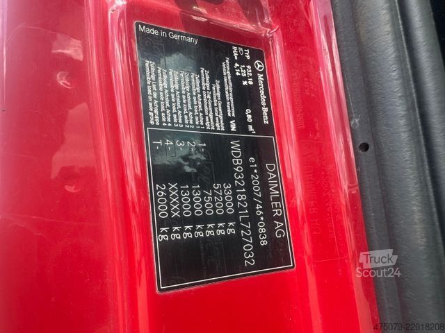 Standartinis vilkikas MERCEDES-BENZ Actros 3344 AS / Kipper / Abroller / Auflieger