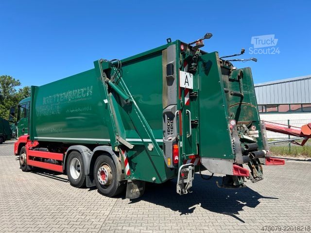 Camión de la basura MAN TGS 26.320 / Faun Variopress 524