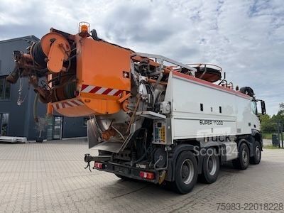 Autocisternă de vidanjare MERCEDES-BENZ Mercedes Benz Arocs 3753 8x4 Wiedemann Super1000