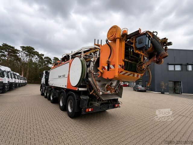Autocisternă de vidanjare MERCEDES-BENZ Mercedes Benz Arocs 3753 8x4 Wiedemann Super1000