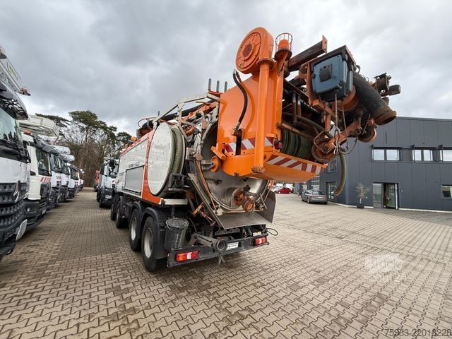 Autocisternă de vidanjare MERCEDES-BENZ Mercedes Benz Arocs 3753 8x4 Wiedemann Super1000