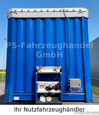 Atvira puspriekabė su tentu KRONE SDP 27 *Dachenteisungssystem* 2 Achsen