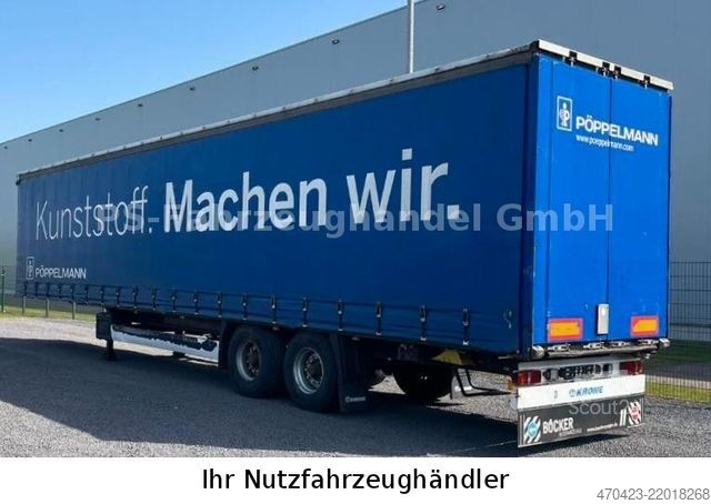Atvira puspriekabė su tentu KRONE SDP 27 *Dachenteisungssystem* 2 Achsen