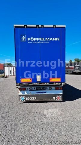 Atvira puspriekabė su tentu KRONE SDP 27 *Dachenteisungssystem* 2 Achsen