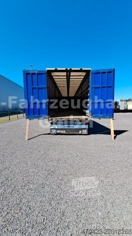 Atvira puspriekabė su tentu KRONE SDP 27 *Dachenteisungssystem* 2 Achsen