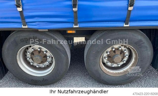 Atvira puspriekabė su tentu KRONE SDP 27 *Dachenteisungssystem* 2 Achsen