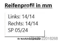 Atvira puspriekabė su tentu KRONE SDP 27 *Dachenteisungssystem* 2 Achsen