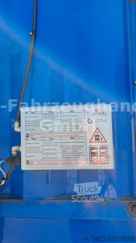 Atvira puspriekabė su tentu KRONE SDP 27 *Dachenteisungssystem* 2 Achsen