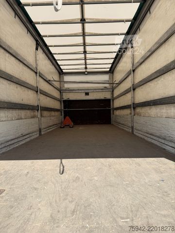 Kamion sa ravnom platformom i ceradom DAF LF 260 LBW BLATT/LUFT KLIMA
