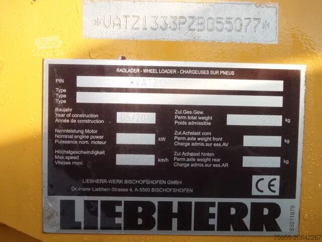 Lader Liebherr L576X POWER,SNELWISSEL SYSTEEM,AIRCO