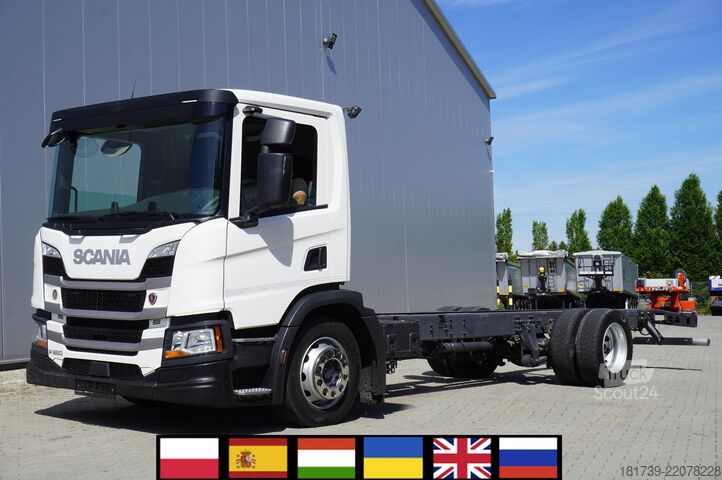 Шасі SCANIA P280 4×2 / 140 tho. km / Chassis 735 cm