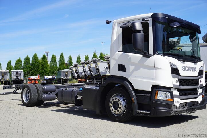 Шасі SCANIA P280 4×2 / 140 tho. km / Chassis 735 cm
