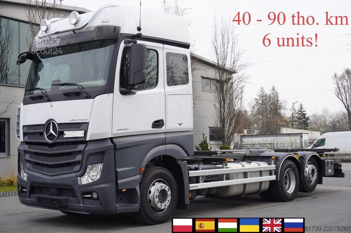 BDF / для навчання водінню Mercedes-Benz Actros 2540 6x2 / 40 tho. km! / 5-seater