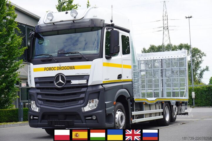 евакуатор Mercedes-Benz Actros 2540 6×2 / 40 tho. km! / NEW body