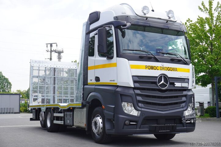 евакуатор Mercedes-Benz Actros 2540 6×2 / 40 tho. km! / NEW body