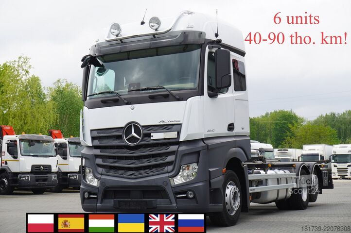 BDF / для навчання водінню Mercedes-Benz Actros 2540 6x2 / 80 tho. km! / 5-seater