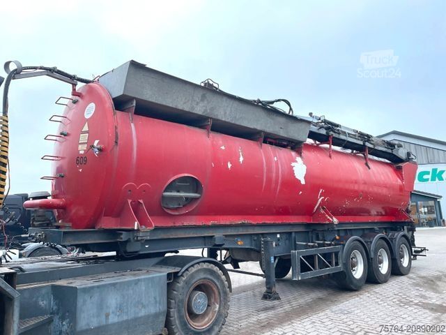 Tanker semitrailer  34m AP Gülle Tankauflieger/Arm/10m³ Kreiselpumpe