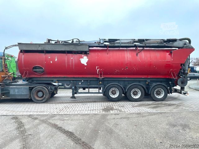 Tanker semitrailer  34m AP Gülle Tankauflieger/Arm/10m³ Kreiselpumpe