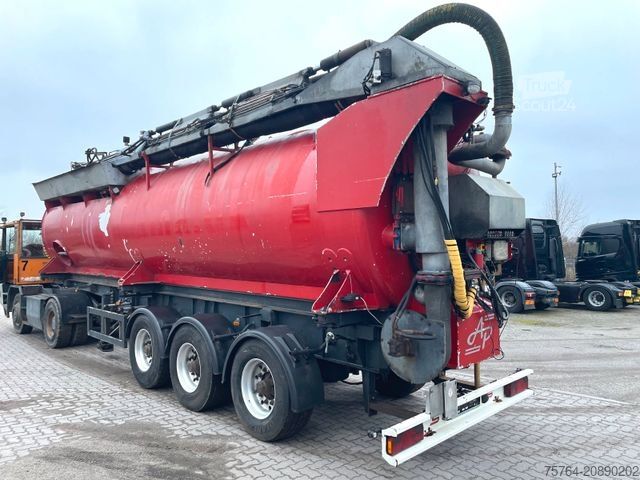 Tanker semitrailer 34m AP Gülle Tankauflieger/Arm/10m³ Kreiselpumpe