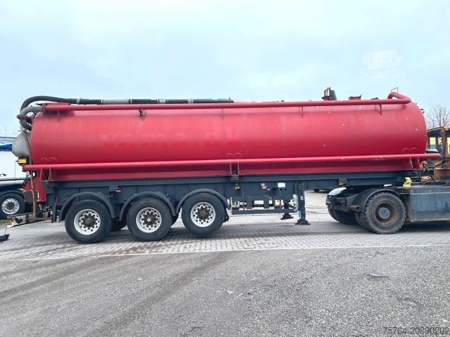 Tanker semitrailer 34m AP Gülle Tankauflieger/Arm/10m³ Kreiselpumpe