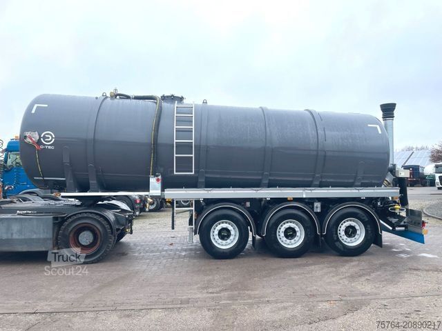 Tanker semitrailer D-TEC 30m³ Tanker Gülle / V2A / Gelenkt / Auch Miete!