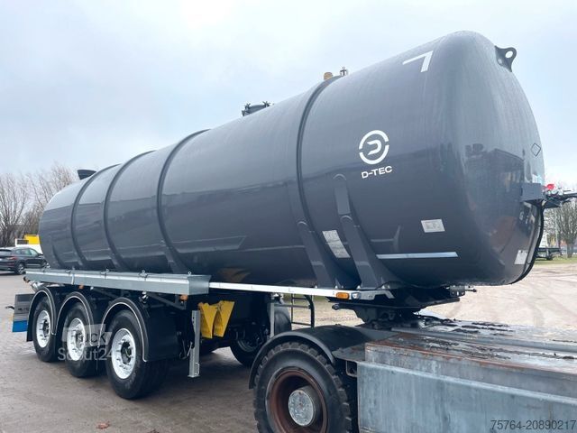 Tanker semitrailer D-TEC 30m³ Tanker Gülle / V2A / Gelenkt / Auch Miete!