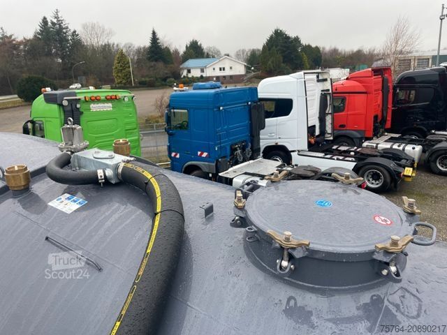 Tanker semitrailer D-TEC 30m³ Tanker Gülle / V2A / Gelenkt / Auch Miete!