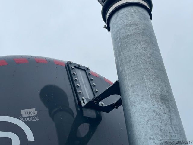 Tanker semitrailer D-TEC 30m³ Tanker Gülle / V2A / Gelenkt / Auch Miete!