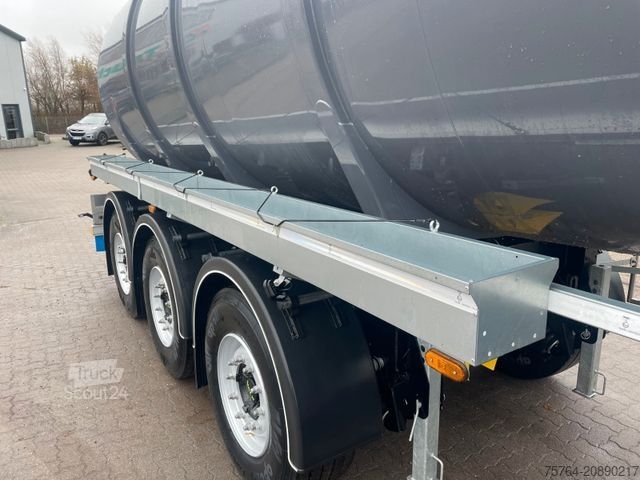 Tanker semitrailer D-TEC 30m³ Tanker Gülle / V2A / Gelenkt / Auch Miete!