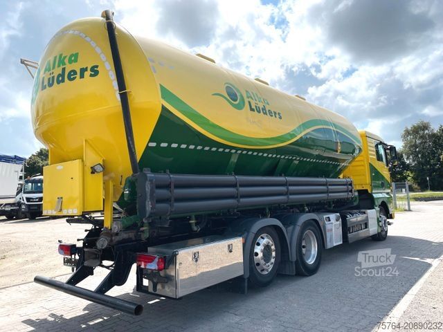 LKW mit Tankaufbau MAN TGX 26.460 mit 31m³ Heitling Silo / 4 Kammern