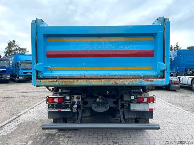 Three-sided tipper truck MERCEDES-BENZ 2643 /6x6H ALLRAD/Meiller/Bordmatik/Schneeplatte