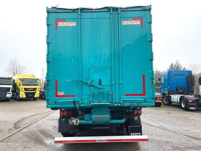 Semi-remorque benne KEMPF 59m³ Kombikipper/Schleuse + Schnecke/Silo/1.Hand