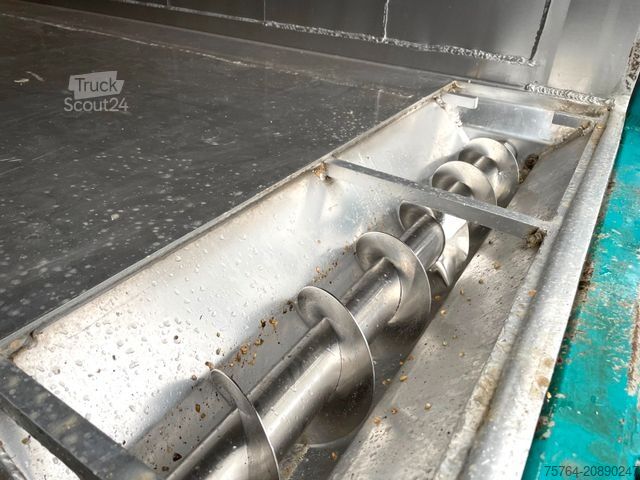 Semi-remorque benne KEMPF 59m³ Kombikipper/Schleuse + Schnecke/Silo/1.Hand