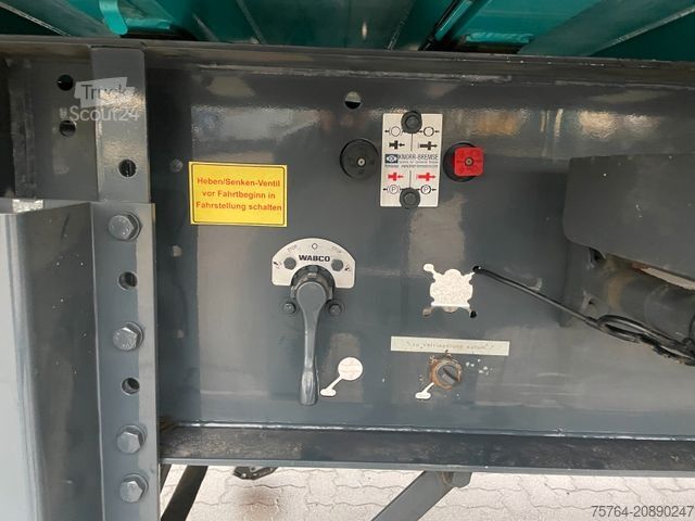 Semi-remorque benne KEMPF 59m³ Kombikipper/Schleuse + Schnecke/Silo/1.Hand