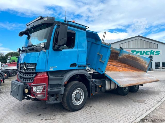 Tipper truck MERCEDES-BENZ 2643 /6x6H ALLRAD/Meiller/Bordmatik/Schneeplatte