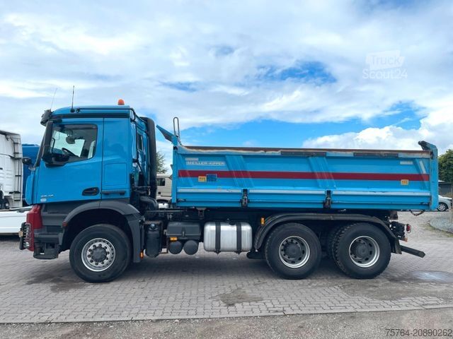 Tipper truck MERCEDES-BENZ 2643 /6x6H ALLRAD/Meiller/Bordmatik/Schneeplatte