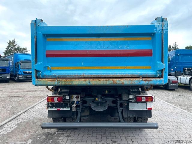 Tipper truck MERCEDES-BENZ 2643 /6x6H ALLRAD/Meiller/Bordmatik/Schneeplatte